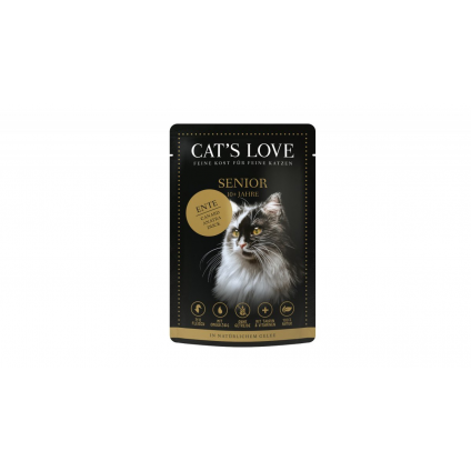 CAT’S LOVE Senior Ente 85 g