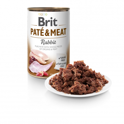 BRIT PATE & MEAT RABBIT 400 g