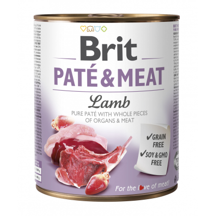 BRIT PATE & MEAT LAMB 800 g
