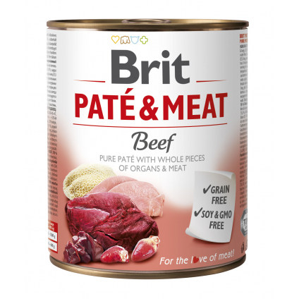 BRIT PATE & MEAT BEEF 800 g