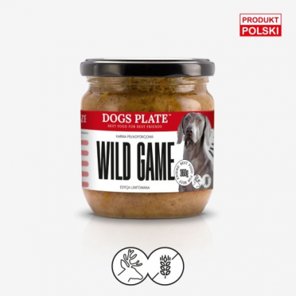 Dogs Plate Wild Game 360 g
