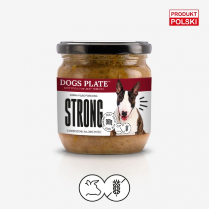 Dogs Plate Strong 360 g