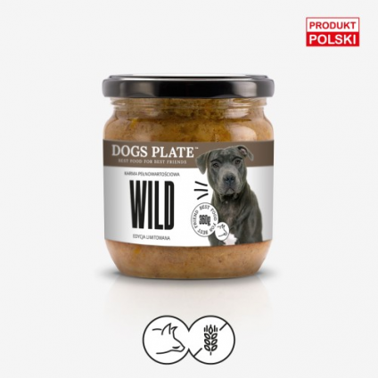 Dogs Plate Wild 360 g