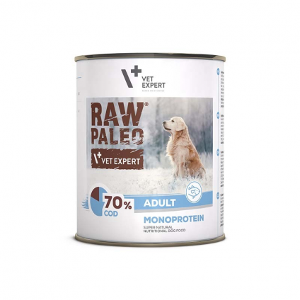 RAW PALEO ADULT DOG COD 800 g