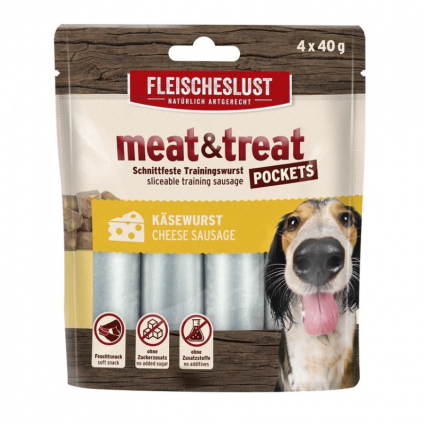 MEAT & trEAT CHEESE 4x40G 100%